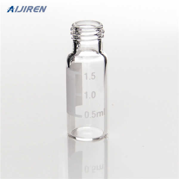 evaporation-proof seal chromatography vials amber labeled